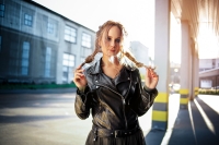 Verweerd leer is dé jas-trend voor dit voorjaar