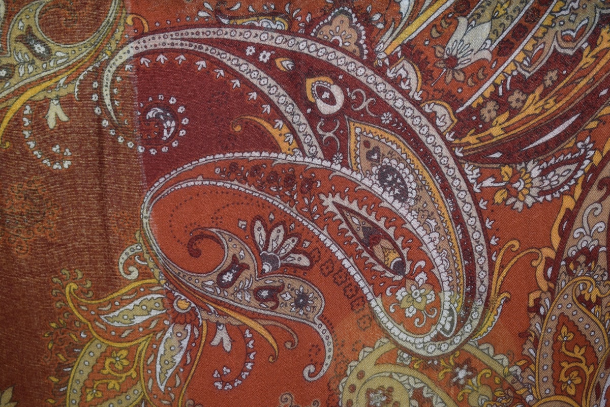 De bandana print zit overal, behalve op je hoofd